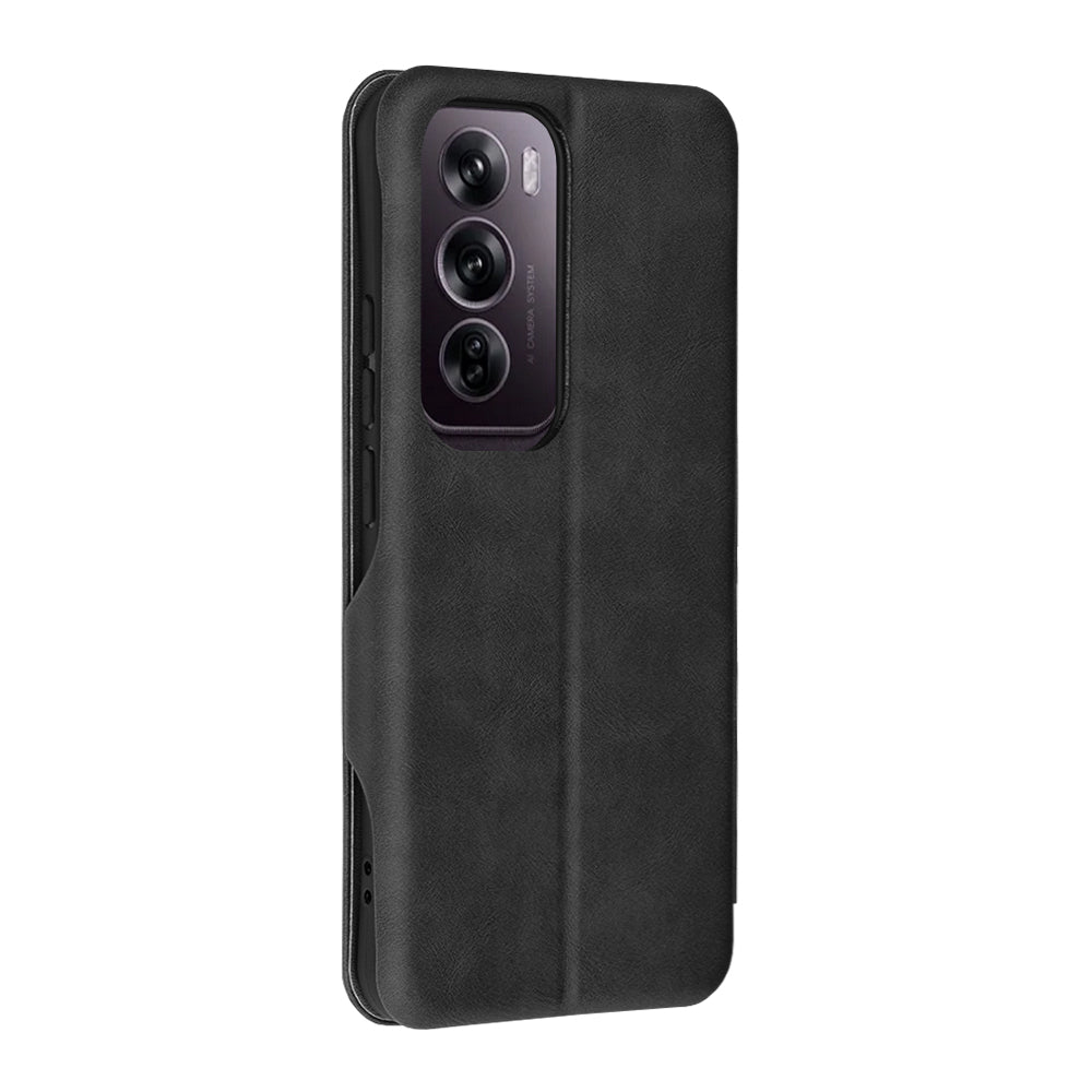 Калъф за Oppo Reno12 Pro, Techsuit, Safe Wallet Plus, Черен