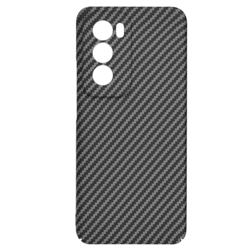 Калъф за Oppo Reno12, Techsuit, Carbonite FiberShell, Черен