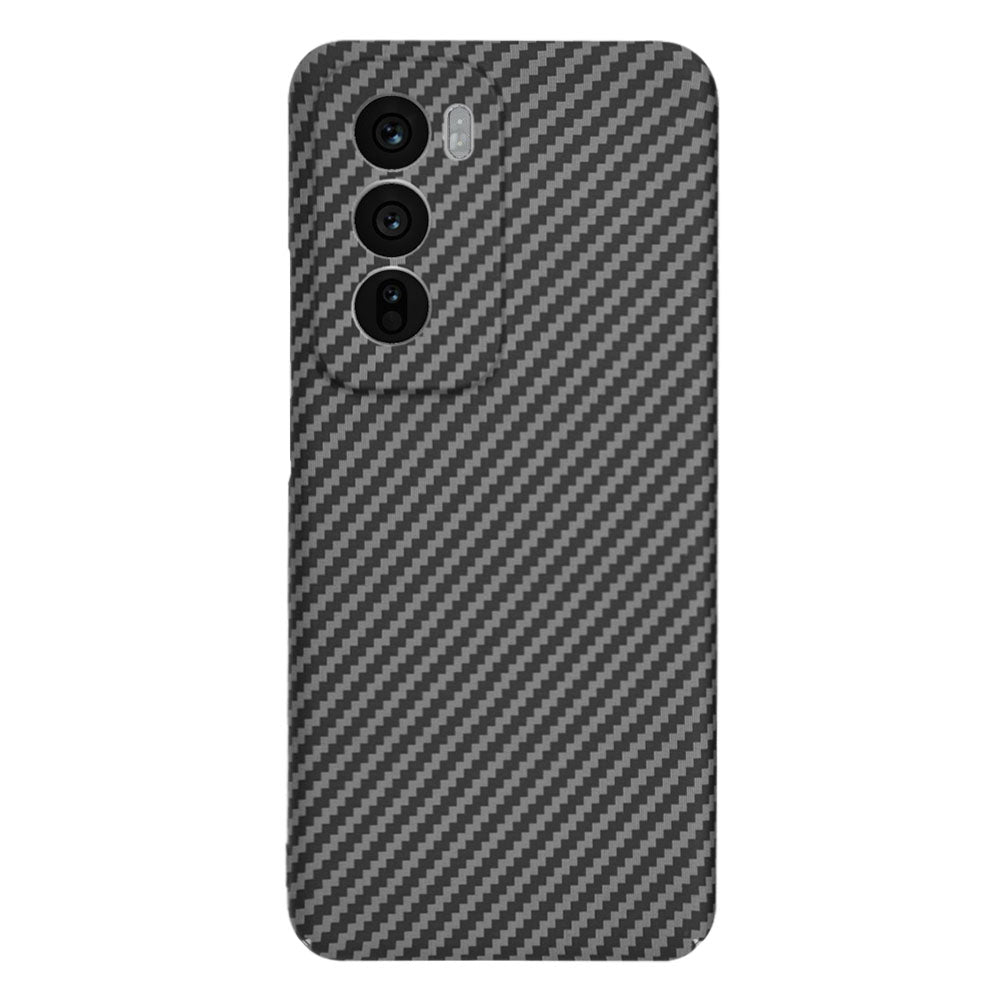 Калъф за Oppo Reno12, Techsuit, Carbonite FiberShell, Черен