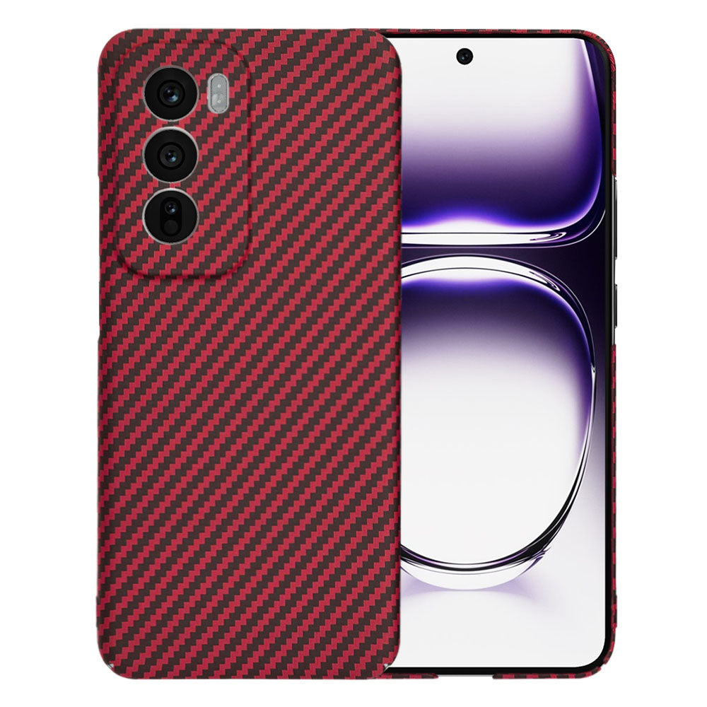 Калъф за Oppo Reno12, Techsuit, Carbonite FiberShell, Червен
