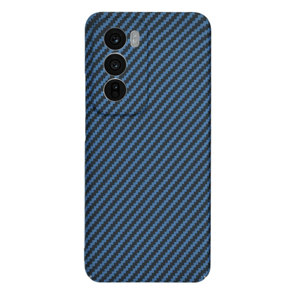 Калъф за Oppo Reno12, Techsuit, Carbonite FiberShell, тюркоаз