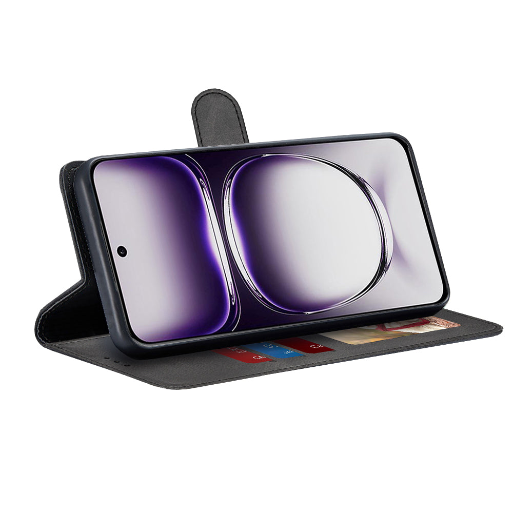 Калъф за Oppo Reno12, Techsuit, Diary Book, Черен
