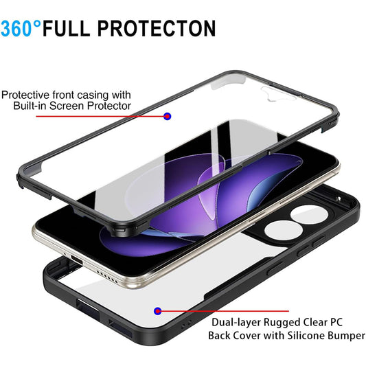 Калъф за Oppo Reno13 FS 5G / Reno13 F 4G / Reno13 F, Techsuit, ColorVerse 360, Син