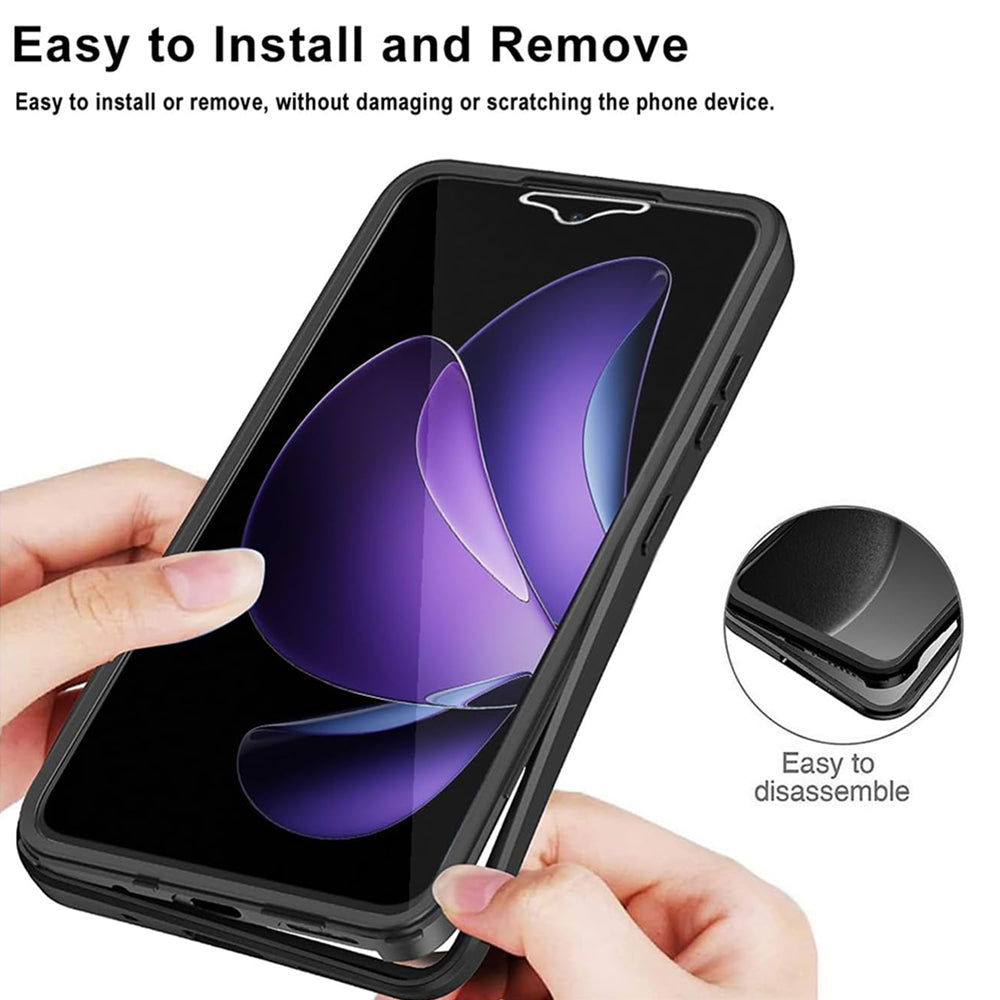Калъф за Oppo Reno13 FS 5G / Reno13 F 4G / Reno13 F, Techsuit, ColorVerse 360, Син