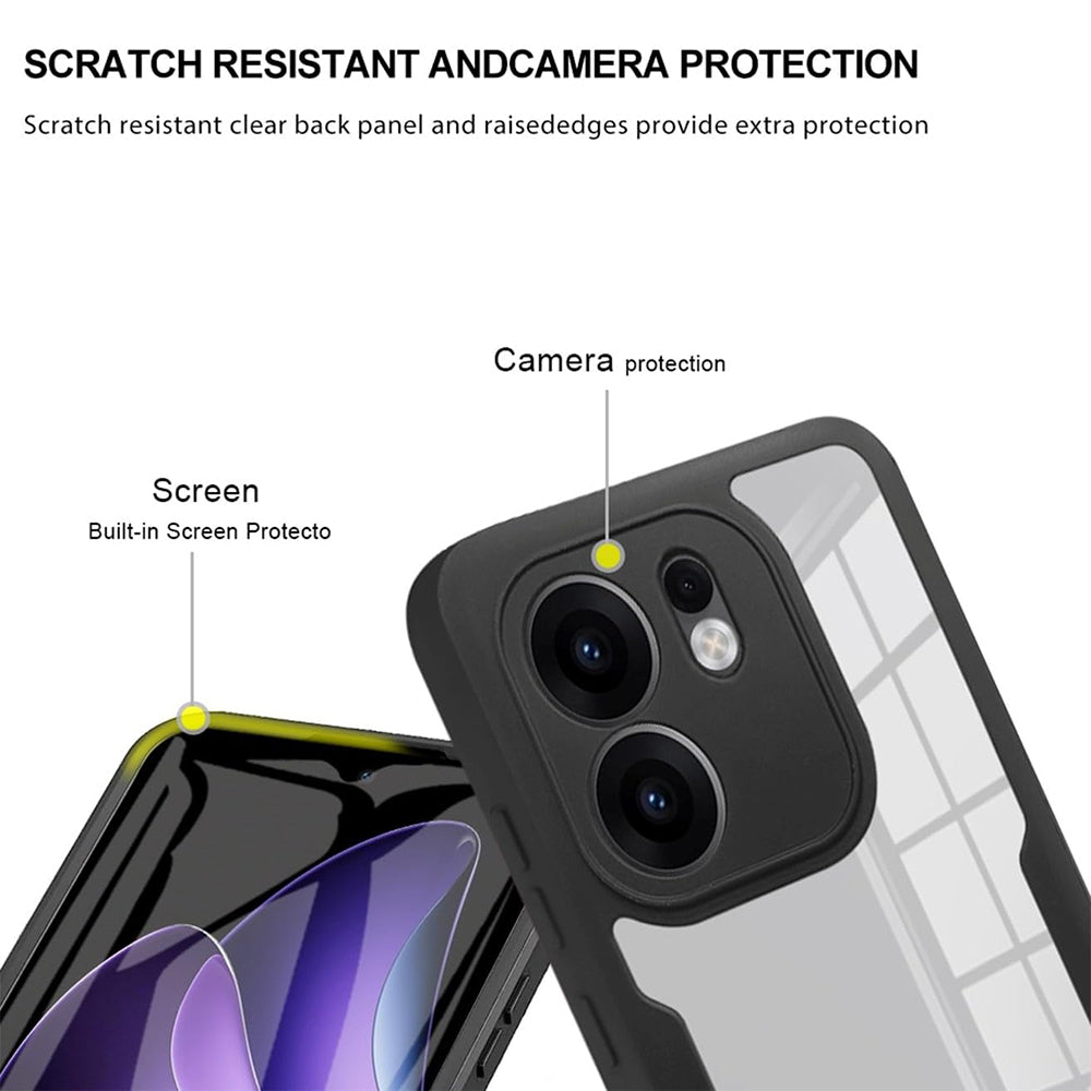 Калъф за Oppo Reno13 FS 5G / Reno13 F 4G / Reno13 F, Techsuit, ColorVerse 360, Лилав