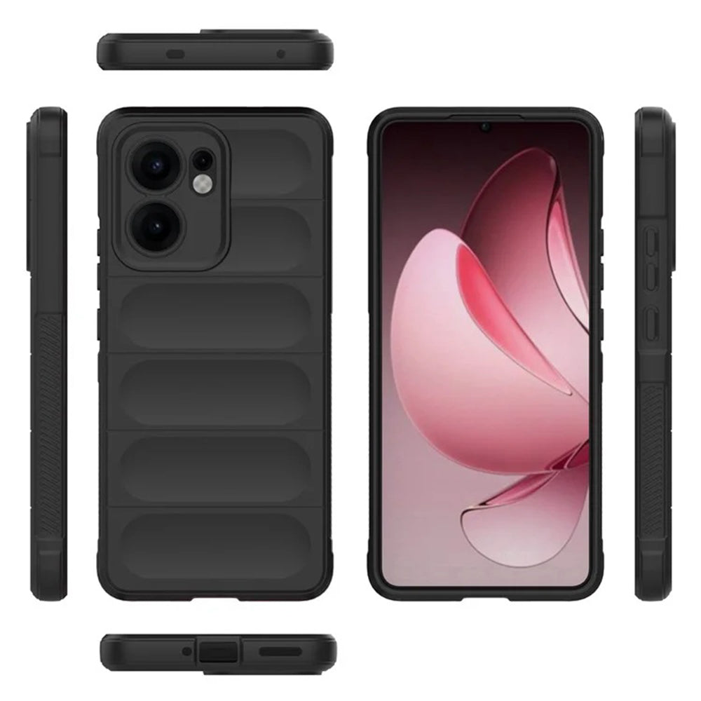 Калъф за Oppo Reno13 FS 5G / Reno13 F 4G / Reno13 F, Techsuit, Magic Shield, Черен