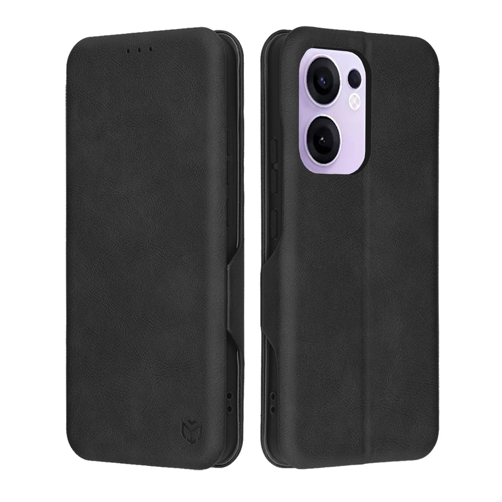Калъф за Oppo Reno13 FS 5G / Reno13 F 4G / Reno13 F, Techsuit, Safe Wallet Plus, Черен