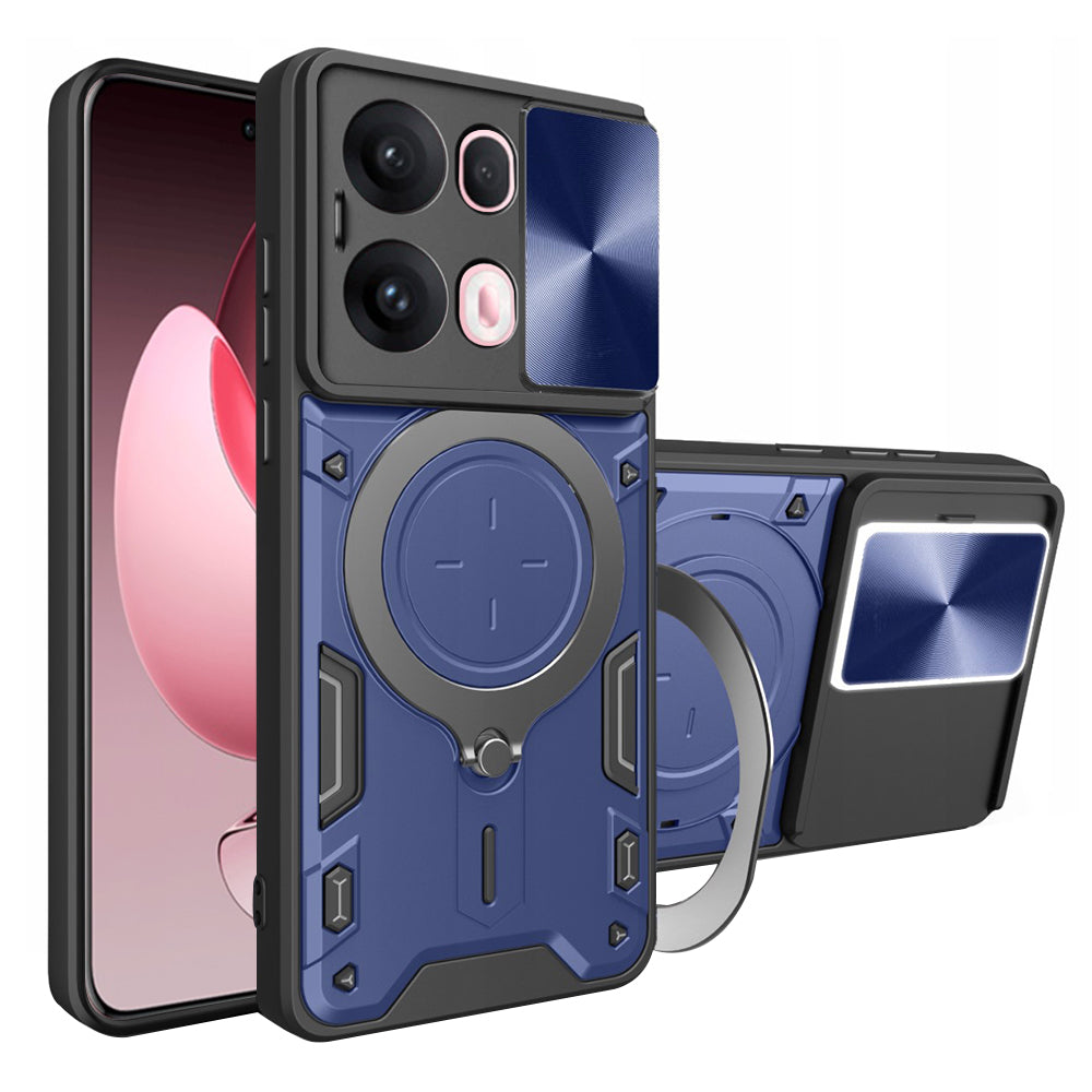 Калъф за Oppo Reno13 Pro, Techsuit, CamGuard Pro, Син