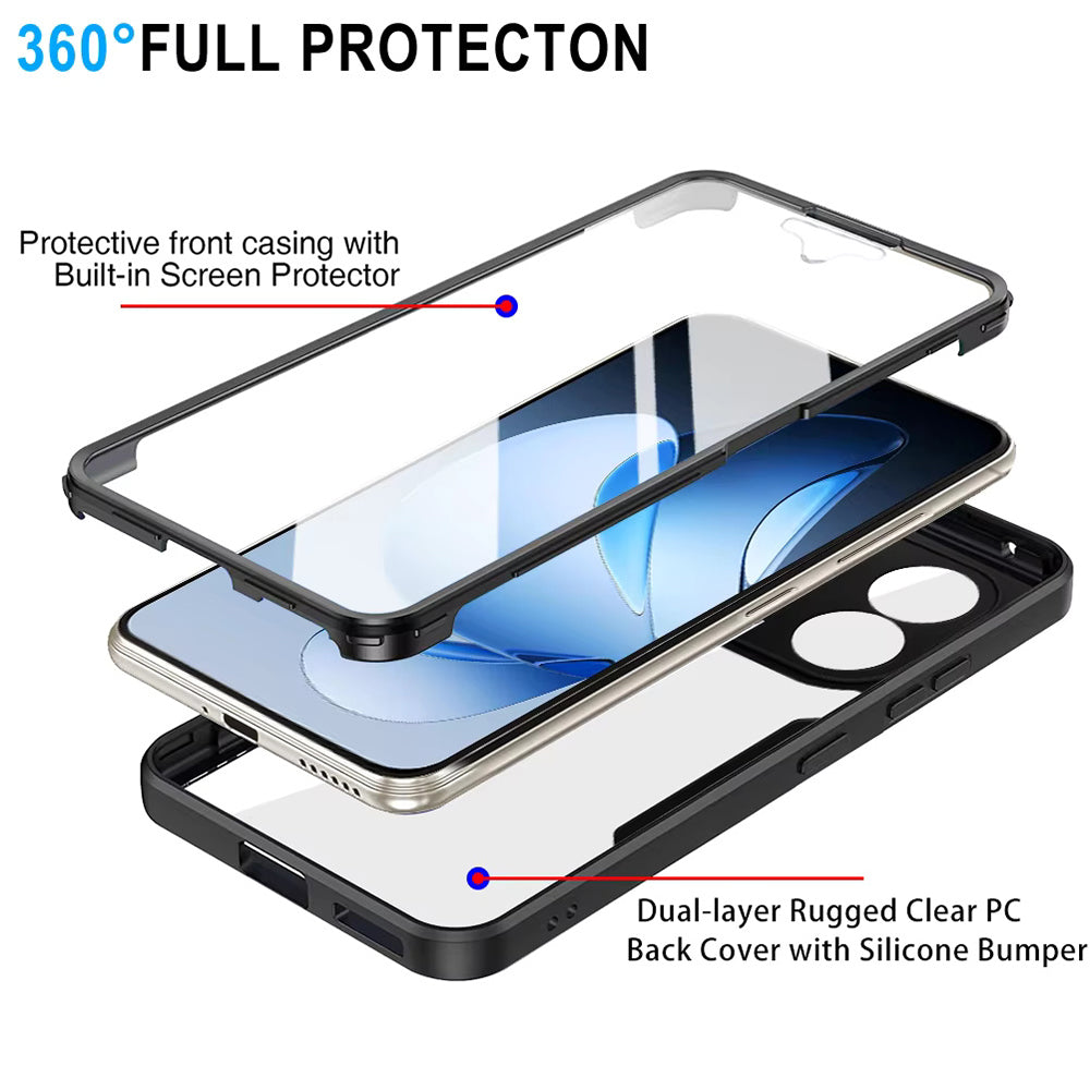 Калъф за Oppo Reno13 Pro, Techsuit, ColorVerse 360, Син