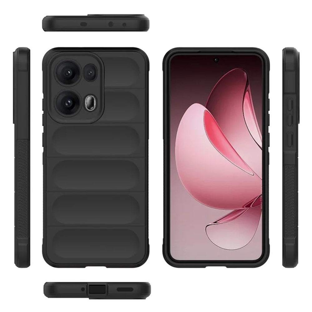 Калъф за Oppo Reno13 Pro, Techsuit, Magic Shield, Черен