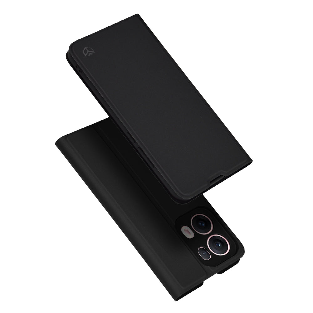 Калъф за Oppo Reno13 Pro, Techsuit, Magskin Book, Черен
