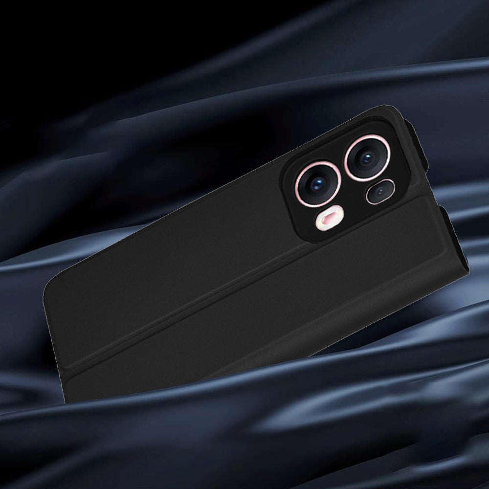 Калъф за Oppo Reno13 Pro, Techsuit, Magskin Book, Черен