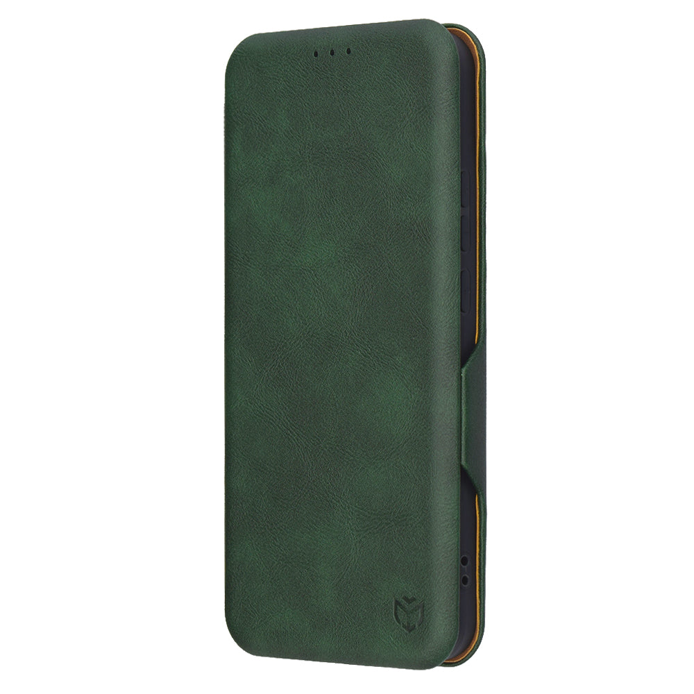 Калъф за Oppo Reno13 Pro, Techsuit, Safe Wallet Plus, Зелен