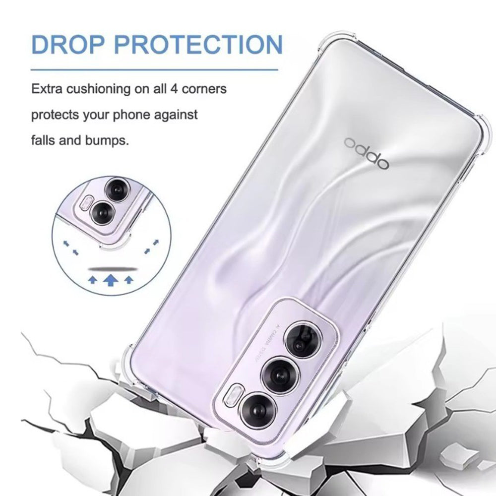 Калъф за Oppo Reno13 Pro, Techsuit, Shockproof Clear, Прозрачен