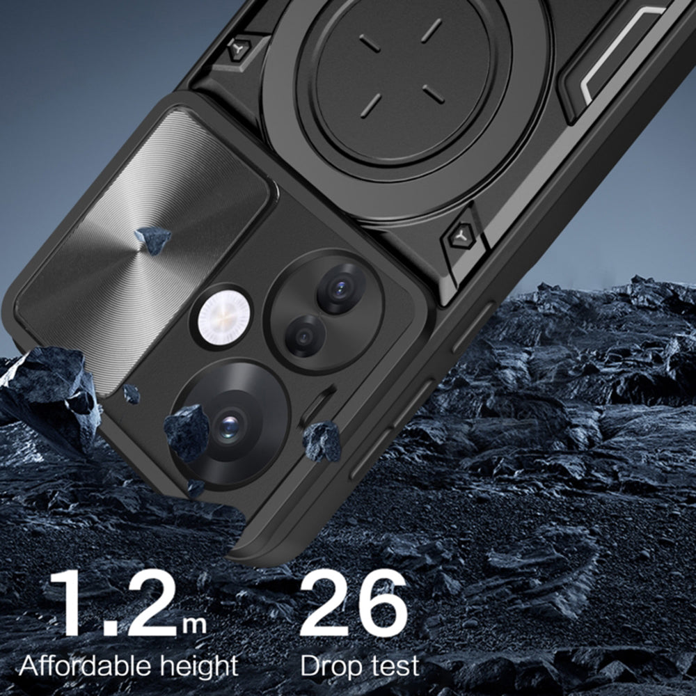 Калъф за Oppo Reno13, Techsuit, CamGuard Pro, Червен