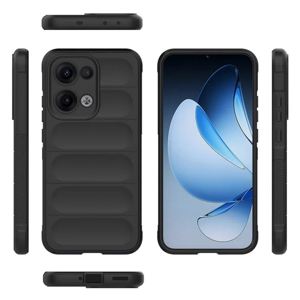 Калъф за Oppo Reno13, Techsuit, Magic Shield, Черен