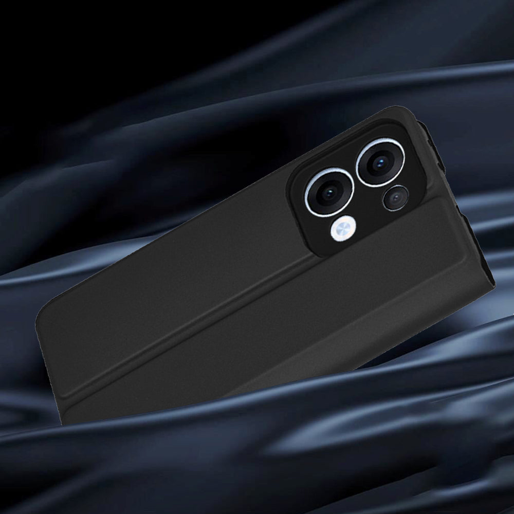 Калъф за Oppo Reno13, Techsuit, Magskin Book, Черен