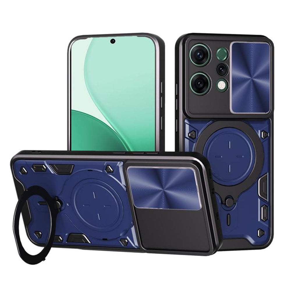 Калъф за Oppo Reno14, Techsuit, CamGuard Pro, Син