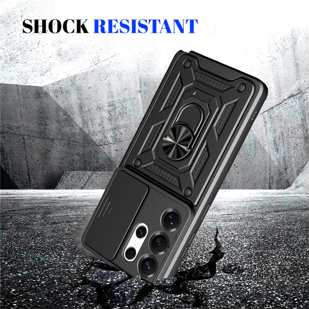 Калъф за Oppo Reno15 FS / Reno15 F, Techsuit, CamShield, Черен