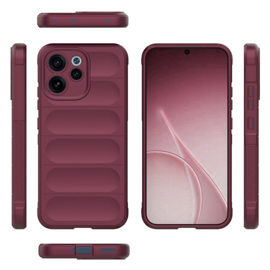 Калъф за Oppo Reno15 FS / Reno15 F, Techsuit, Magic Shield, Бордо