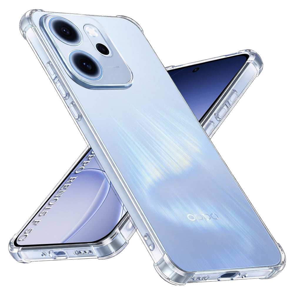 Калъф за Oppo Reno15 FS / Reno15 F, Techsuit, Shockproof Clear, Прозрачен