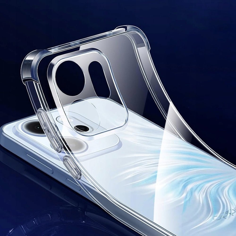 Калъф за Oppo Reno15, Techsuit, Shockproof Clear, Прозрачен