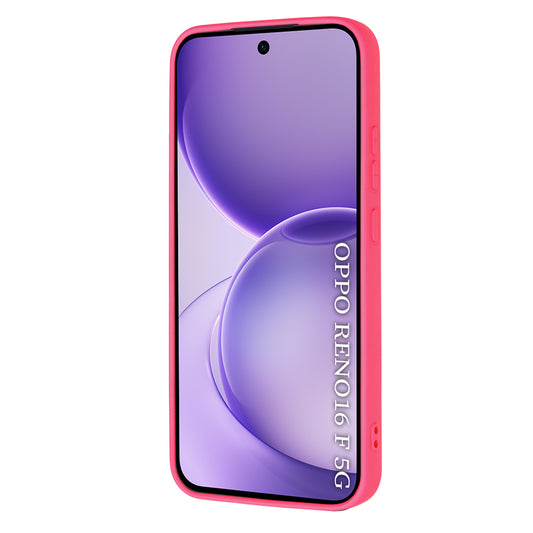Калъф за Oppo Reno16 F / Reno16 FS, Techsuit, SoftFlex, Тъмнорозов