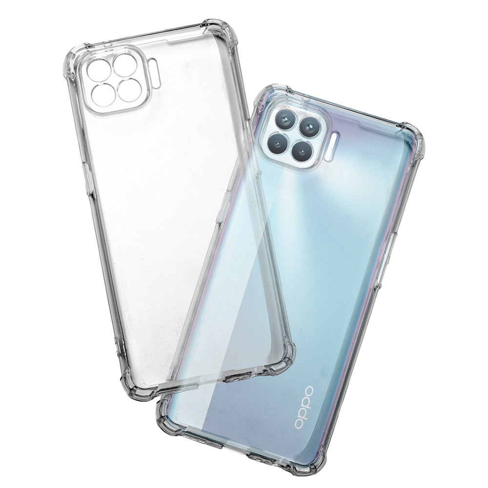 Калъф за Oppo Reno4 Lite, Techsuit, Shockproof Clear, Прозрачен