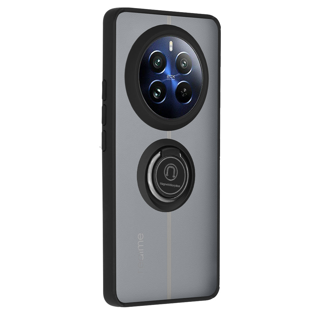 Калъф за Realme 12 Pro / 12 Pro+, Techsuit, Glinth, Черен