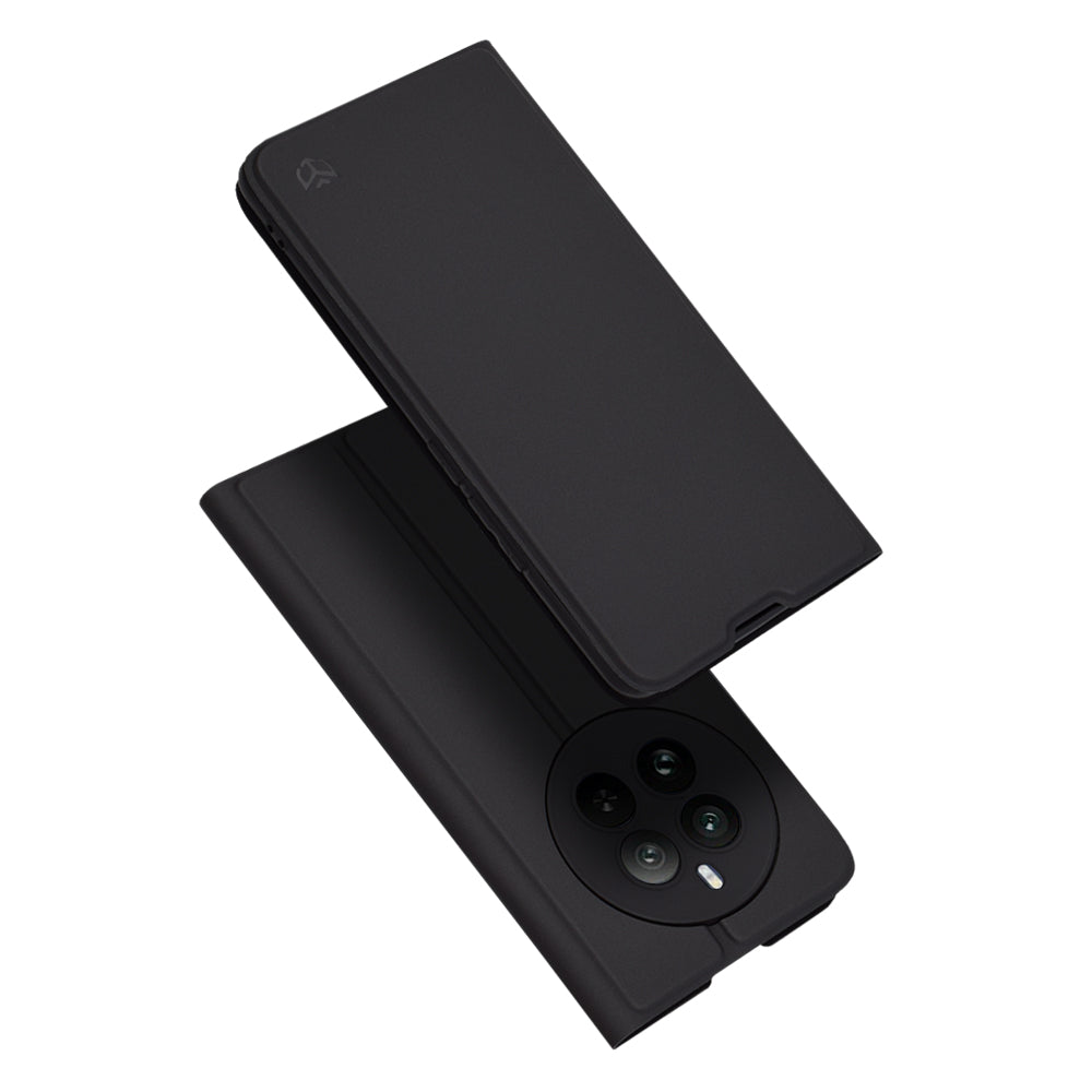 Калъф за Realme 12 Pro / 12 Pro+, Techsuit, Magskin Book, Черен