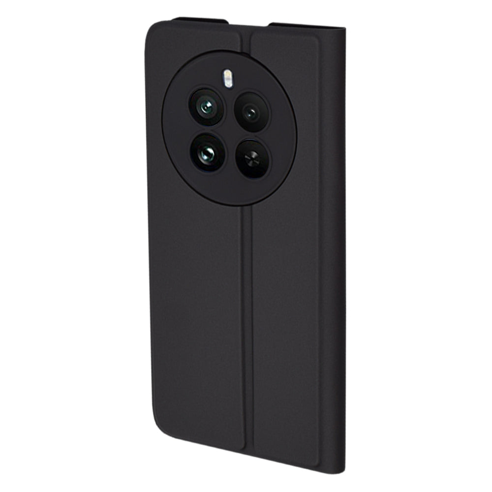 Калъф за Realme 12 Pro / 12 Pro+, Techsuit, Magskin Book, Черен