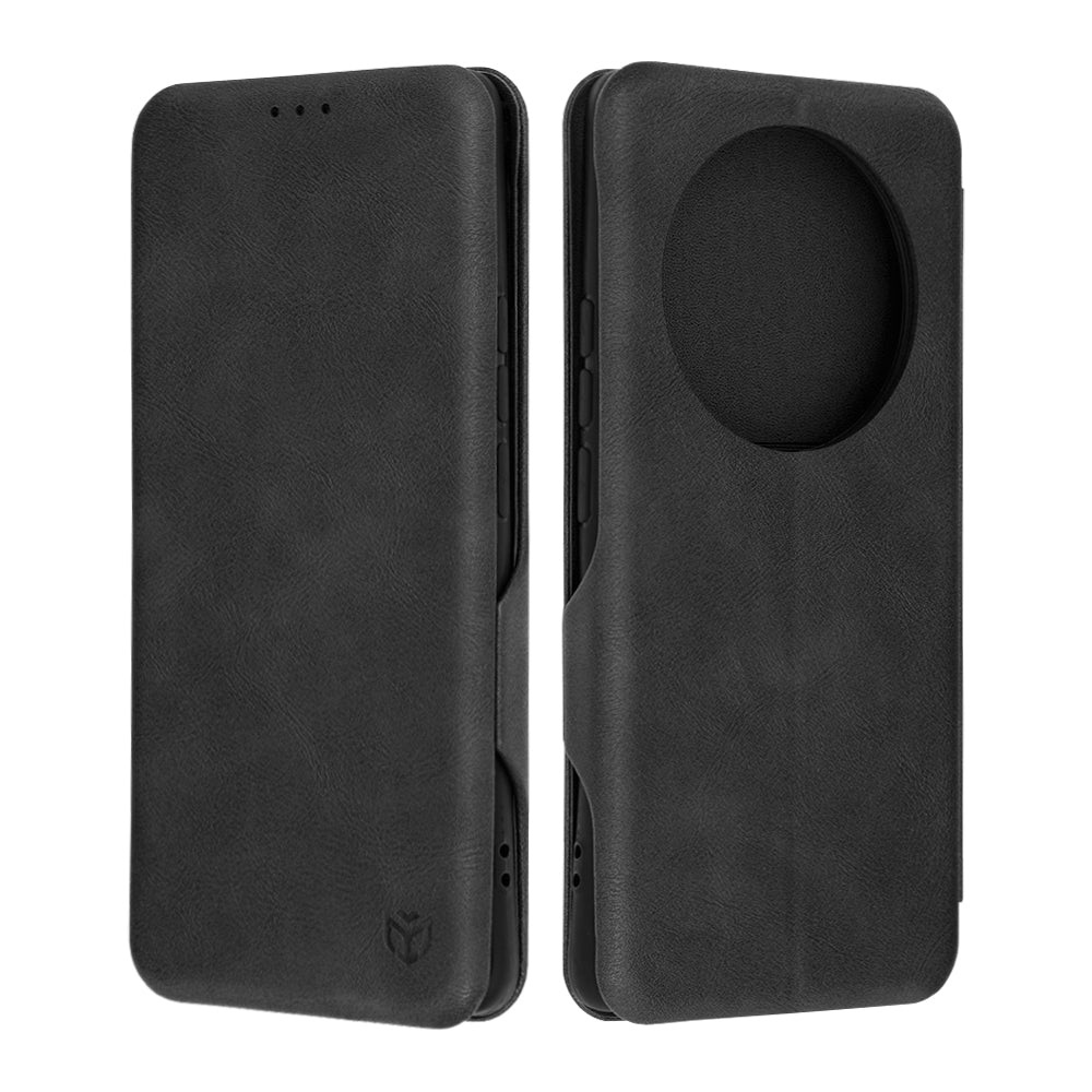 Калъф за Realme 12 Pro / 12 Pro+, Techsuit, Safe Wallet Plus, Черен
