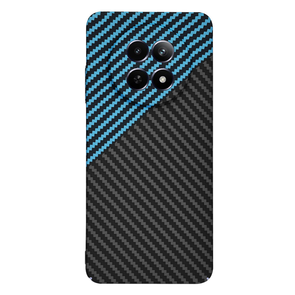 Калъф за Realme 12x / 12, Techsuit, Carbonite FiberShell, Черно Синьо
