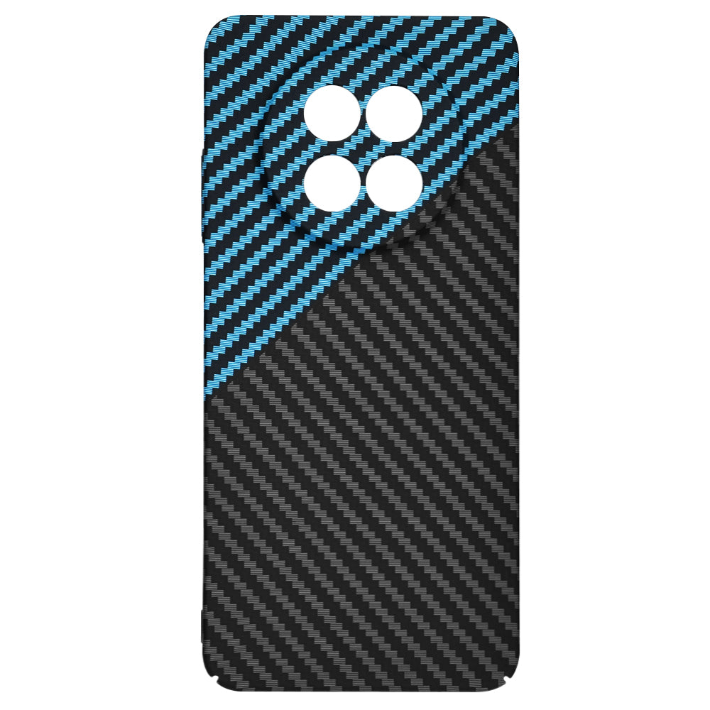 Калъф за Realme 12x / 12, Techsuit, Carbonite FiberShell, Черно Синьо