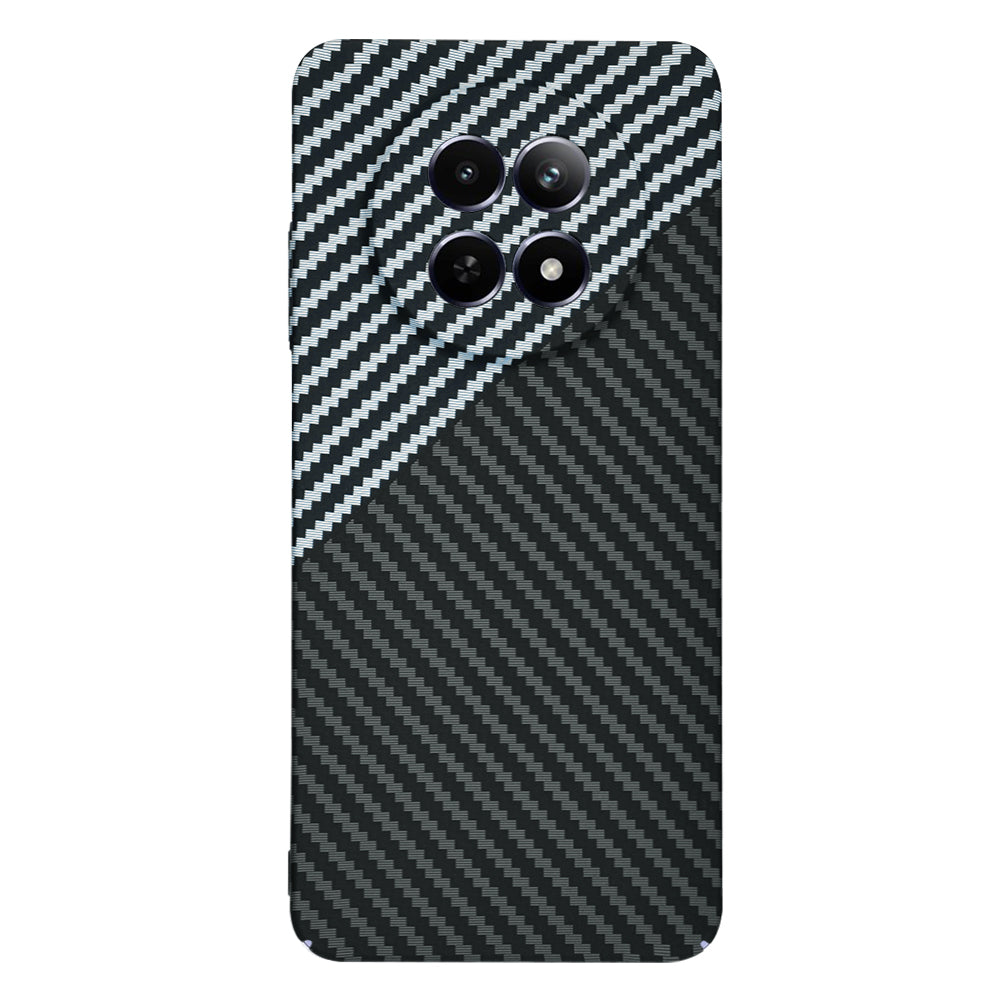 Калъф за Realme 12x / 12, Techsuit, Carbonite FiberShell, Черно Сиво