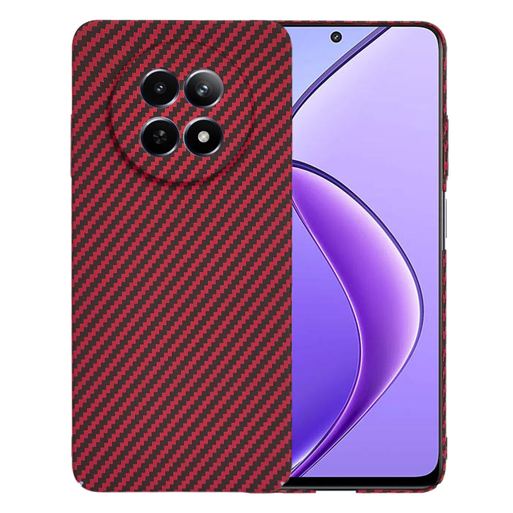 Калъф за Realme 12x / 12, Techsuit, Carbonite FiberShell, Червен