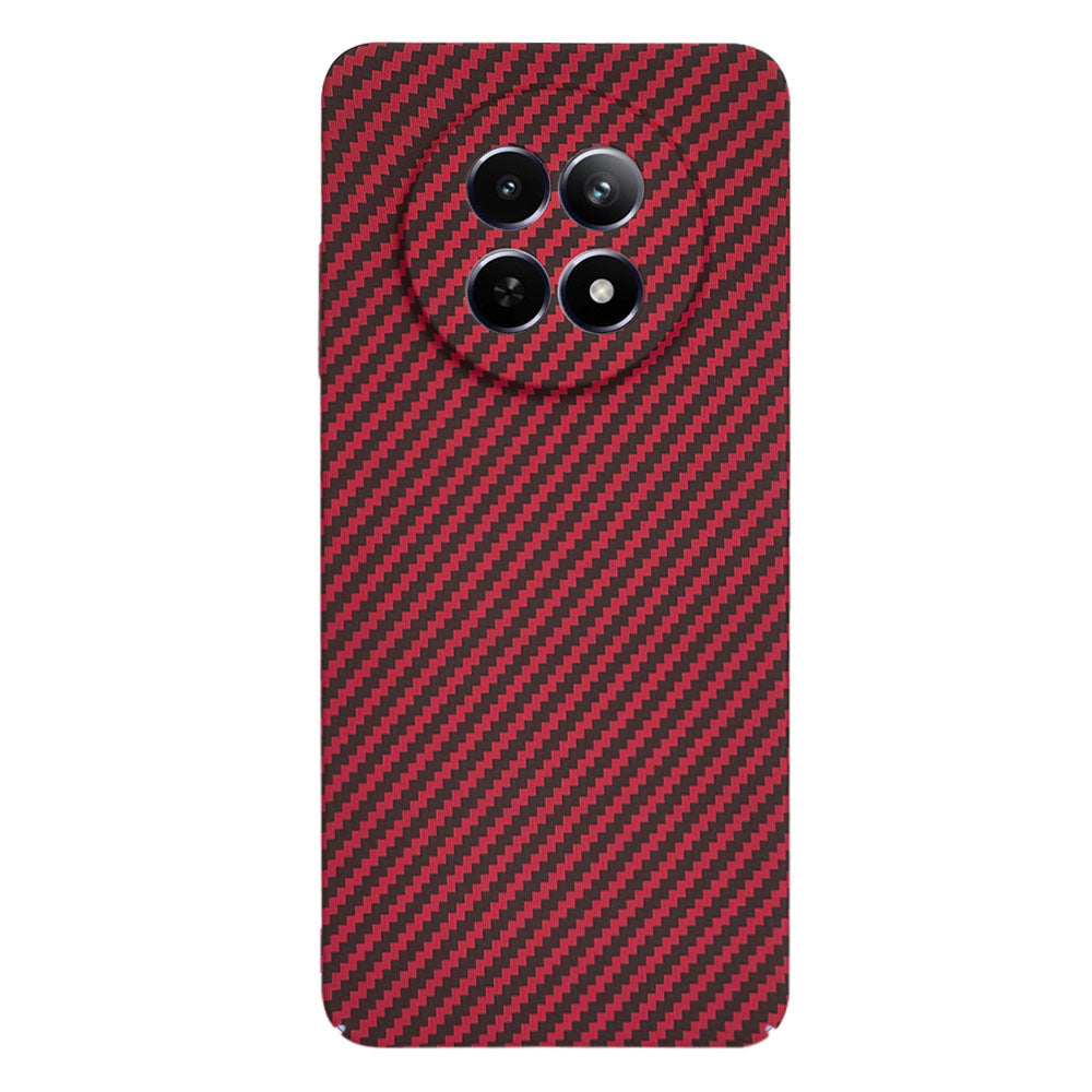 Калъф за Realme 12x / 12, Techsuit, Carbonite FiberShell, Червен
