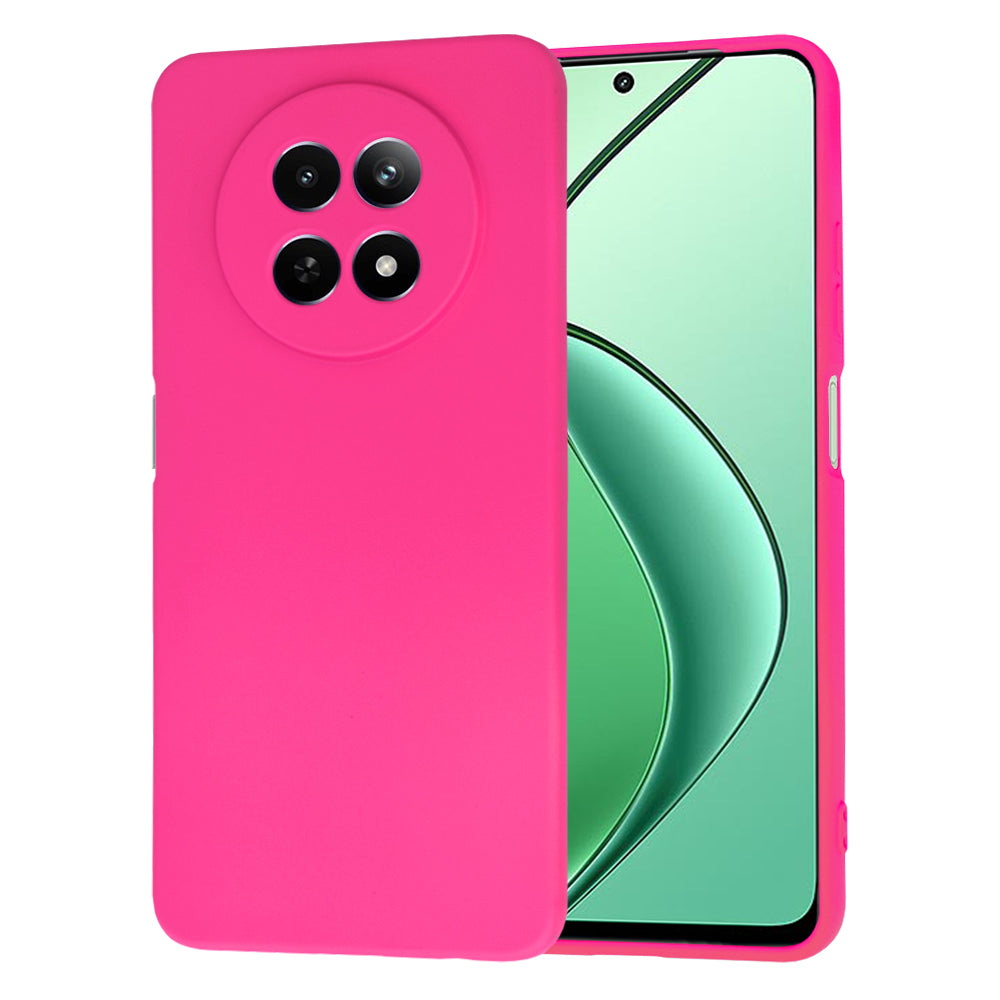 Калъф за Realme 12x / 12, Techsuit, SoftFlex, Тъмнорозов
