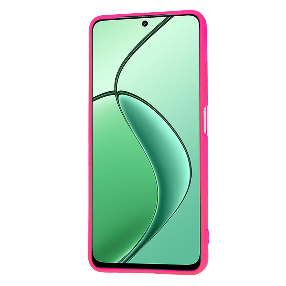 Калъф за Realme 12x / 12, Techsuit, SoftFlex, Тъмнорозов