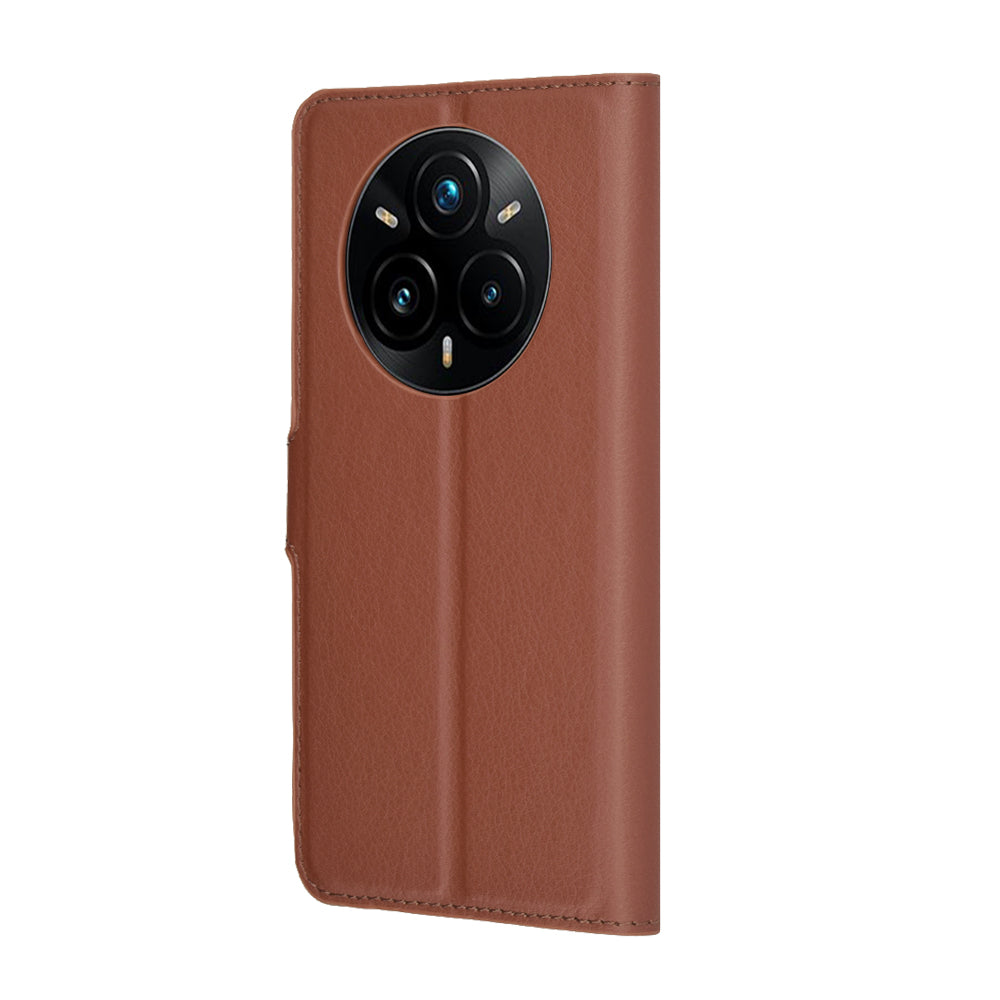 Калъф за Realme 14 Pro+, Techsuit, Leather Folio, Кафяв