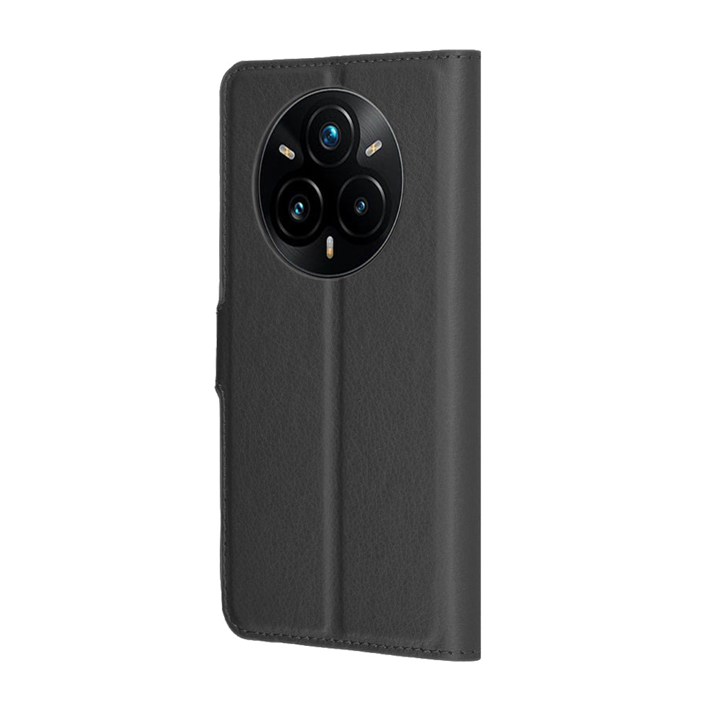 Калъф за Realme 14 Pro+, Techsuit, Leather Folio, Черен