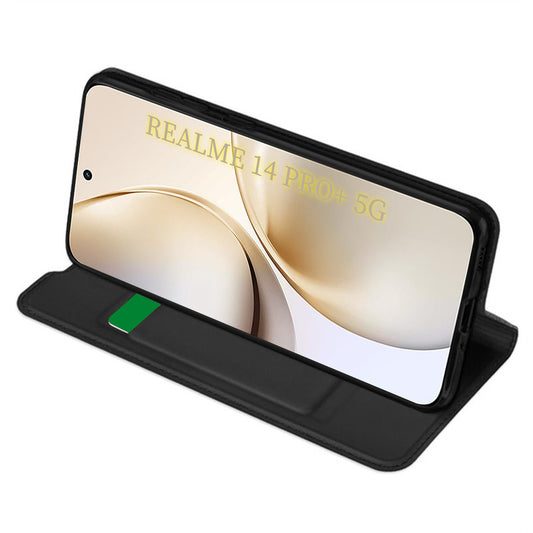 Калъф за Realme 14 Pro+, Techsuit, Magskin Book, Черен