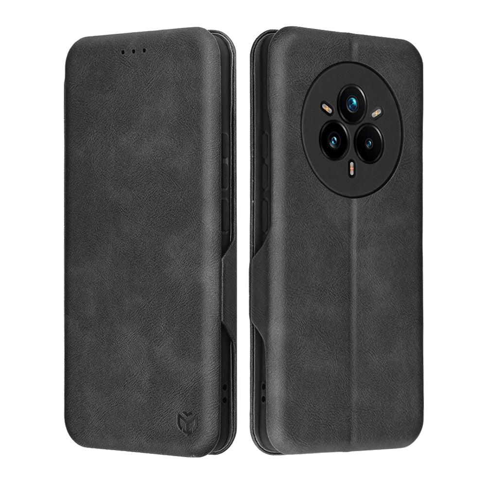 Калъф за Realme 14 Pro+, Techsuit, Safe Wallet Plus, Черен