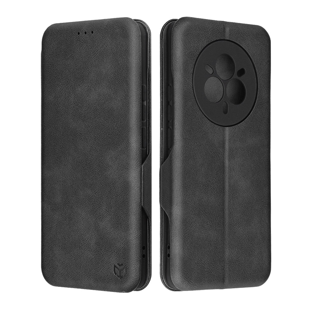 Калъф за Realme 14 Pro+, Techsuit, Safe Wallet Plus, Черен