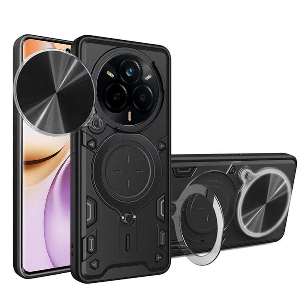 Калъф за Realme 14 Pro, Techsuit, CamGuard Pro, Черен