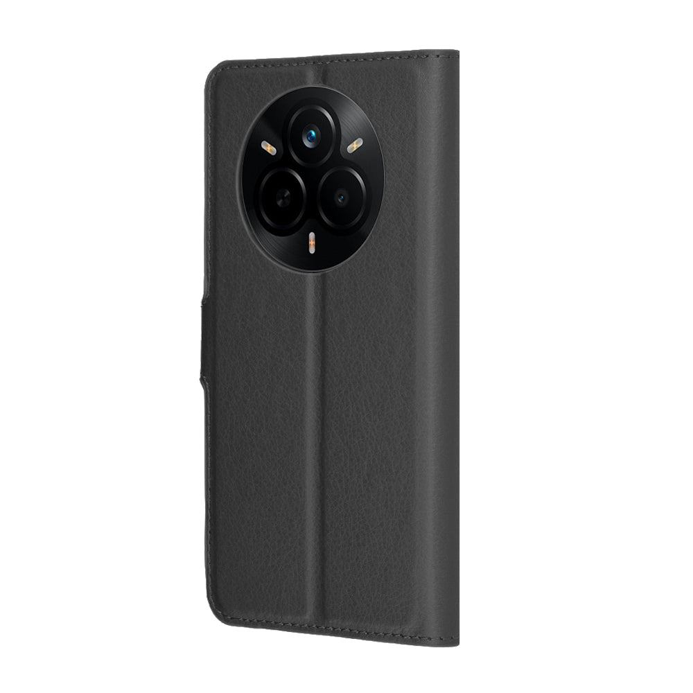 Калъф за Realme 14 Pro, Techsuit, Leather Folio, Черен