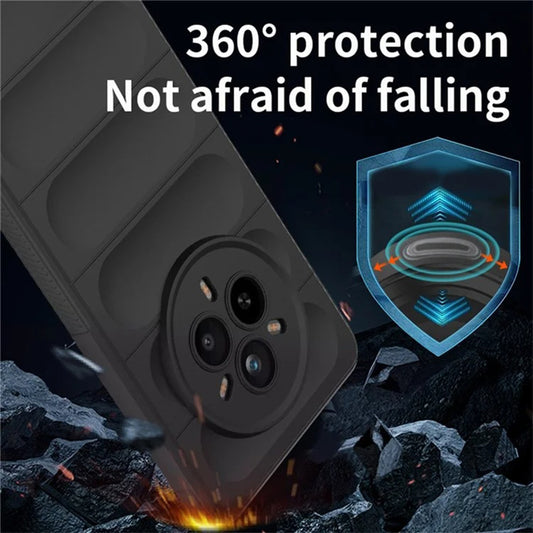 Калъф за Realme 14 Pro, Techsuit, Magic Shield, Черен