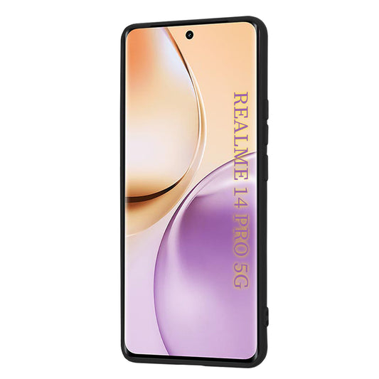 Калъф за Realme 14 Pro, Techsuit, SoftFlex, Черен