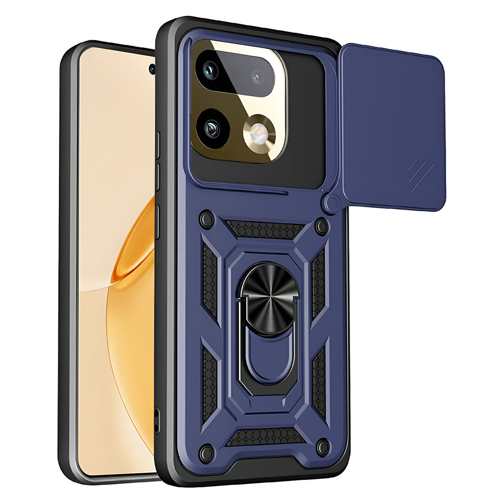 Калъф за Realme 16 Pro+, Techsuit, CamShield, Син