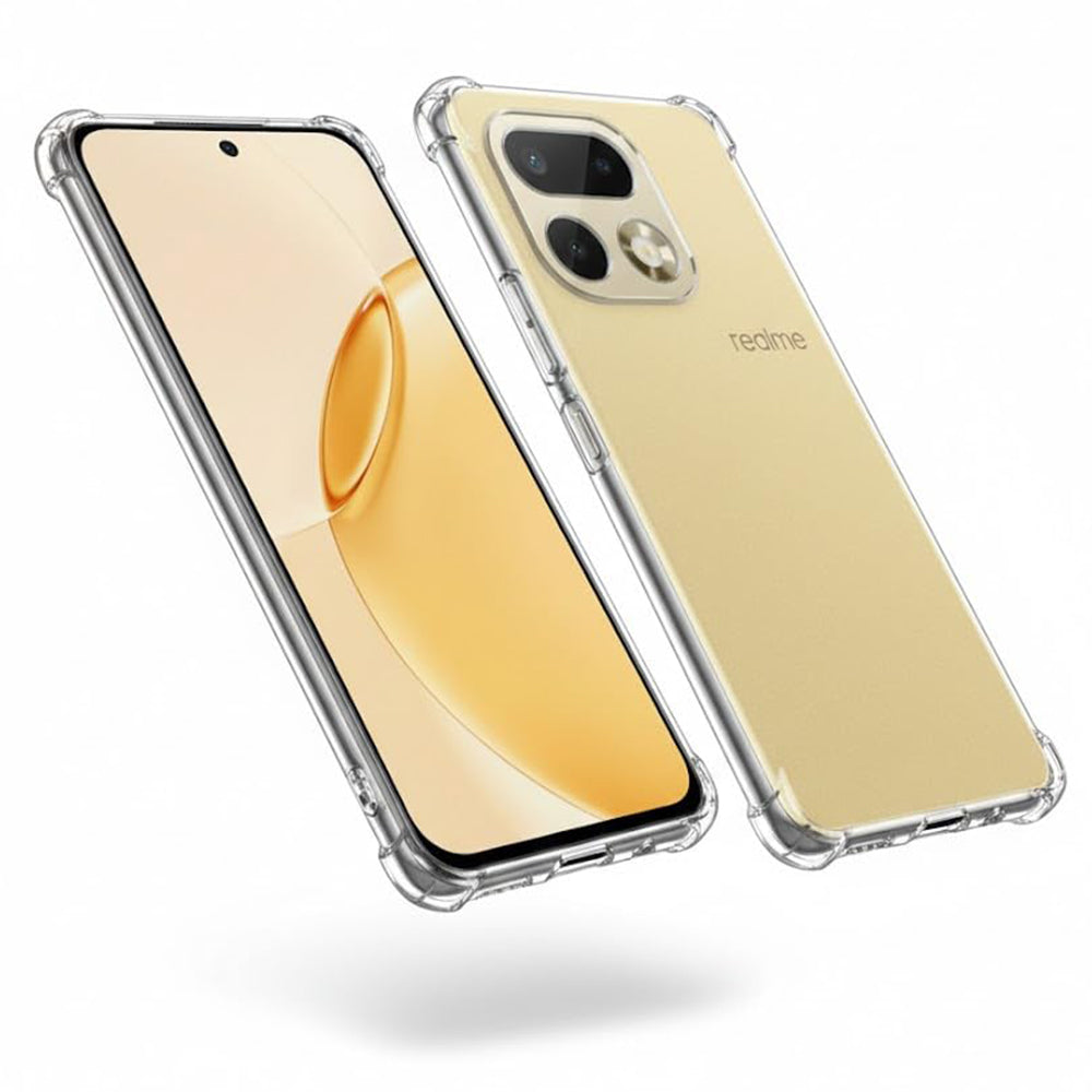 Калъф за Realme 16 Pro+, Techsuit, Shockproof Clear, Прозрачен